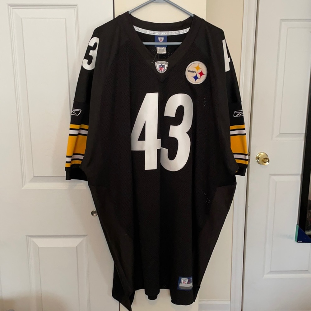 Reebok Equipment Steelers Polamalu Jersey